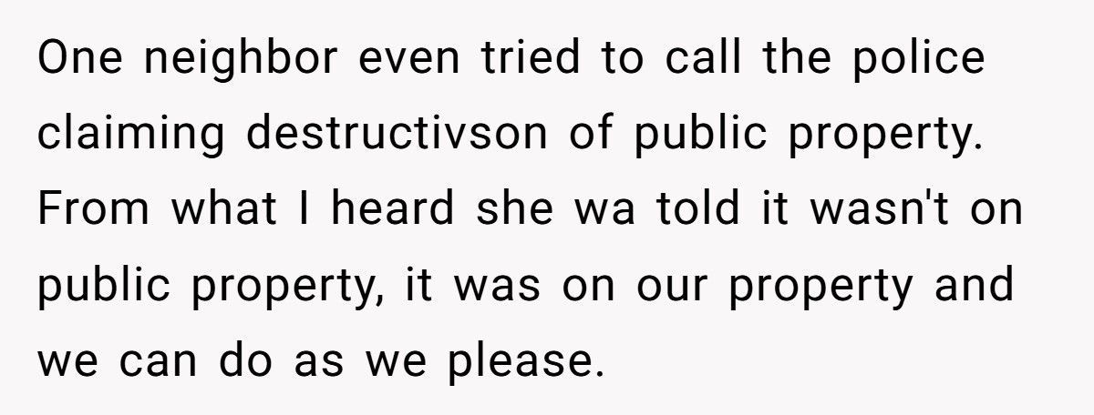 Woman Dismantles Old Jungle Gym On Her Property, Neighbors Demand It Back