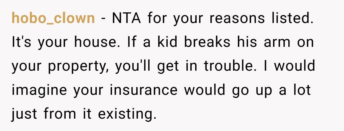 Woman Dismantles Old Jungle Gym On Her Property, Neighbors Demand It Back
