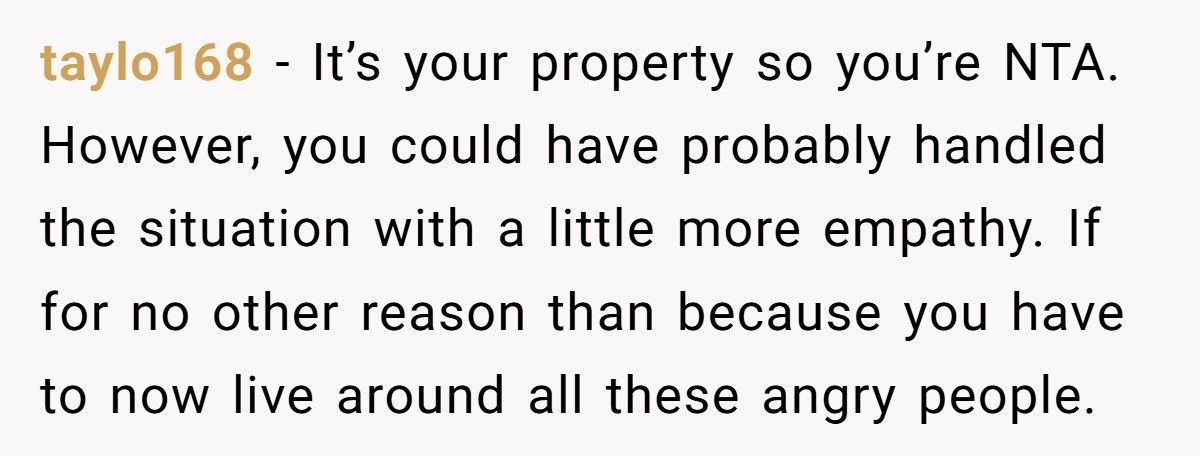Woman Dismantles Old Jungle Gym On Her Property, Neighbors Demand It Back