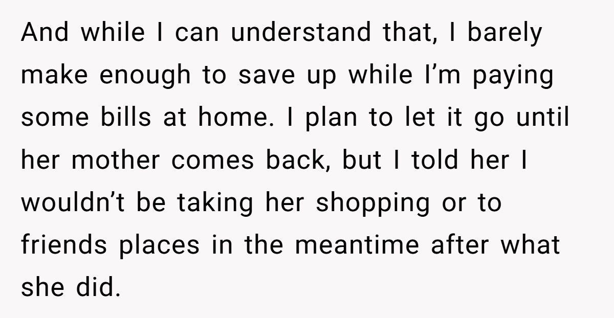 Aunt Refuses To Help Teen Niece After She Robs Her