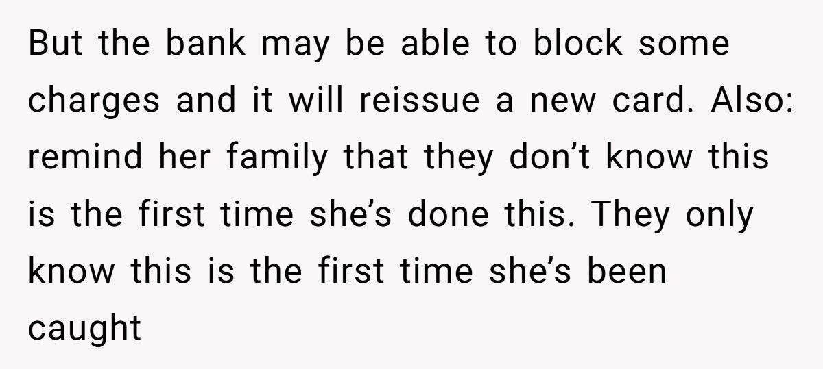 Aunt Refuses To Help Teen Niece After She Robs Her