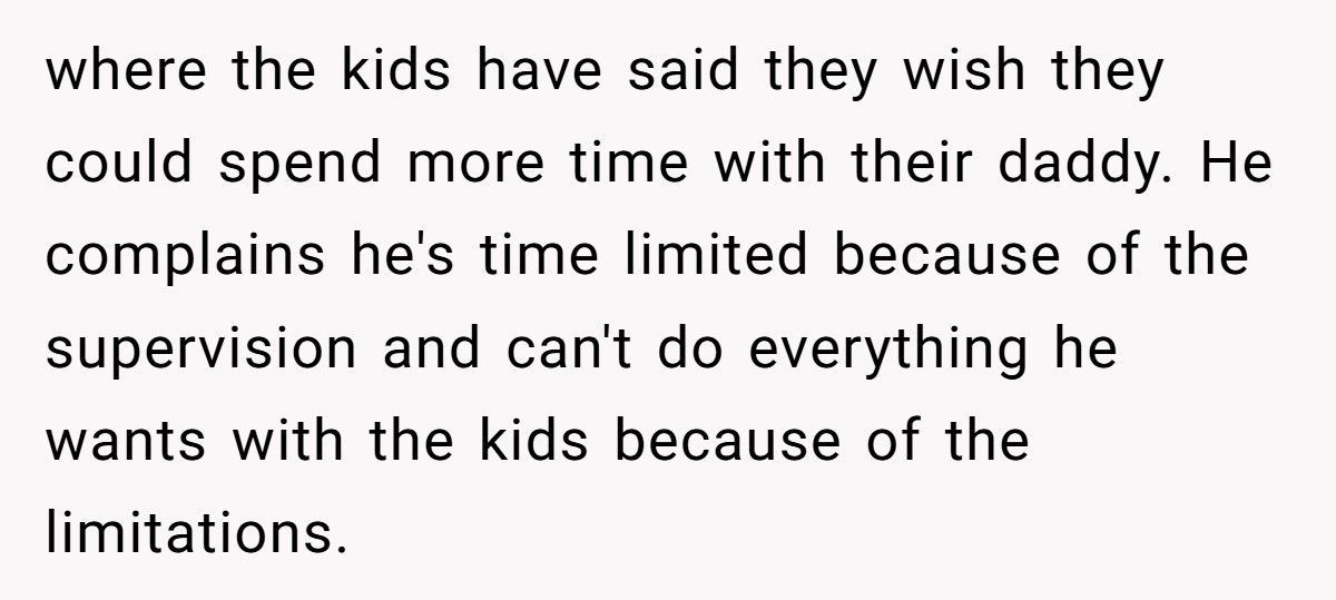 Abusive Ex Demands Unsupervised Visits After Anger Management Therapy Graduation, Mom Says No Abusive Ex Demands Unsupervised Visits After Anger Management Therapy Graduation, Mom Says No