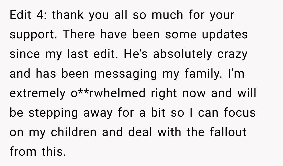 Abusive Ex Demands Unsupervised Visits After Anger Management Therapy Graduation, Mom Says No Abusive Ex Demands Unsupervised Visits After Anger Management Therapy Graduation, Mom Says No