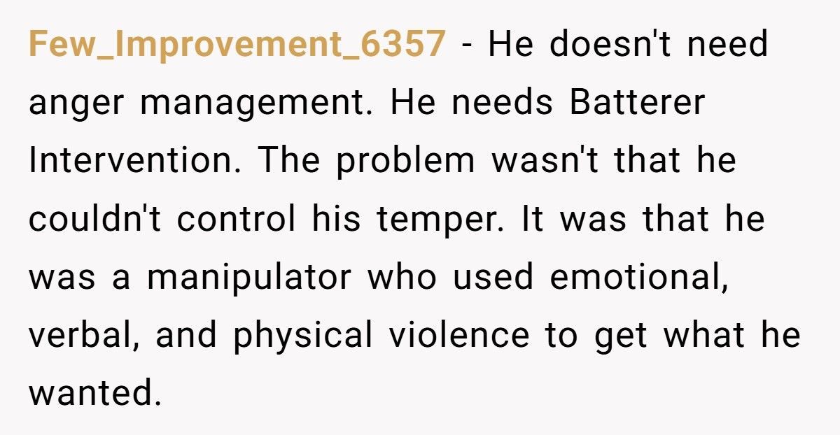 Abusive Ex Demands Unsupervised Visits After Anger Management Therapy Graduation, Mom Says No Abusive Ex Demands Unsupervised Visits After Anger Management Therapy Graduation, Mom Says No