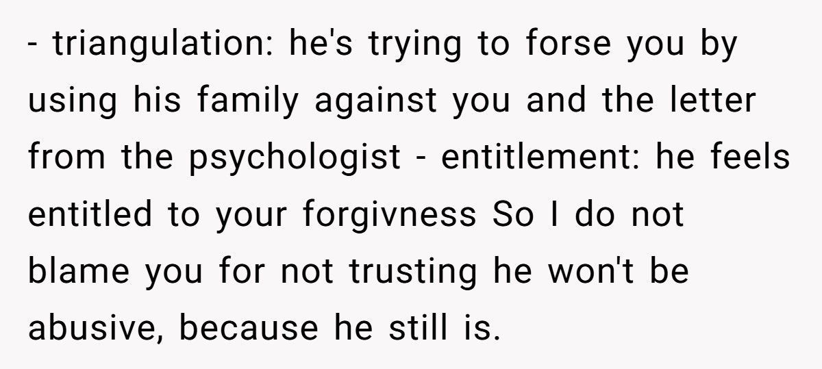 Abusive Ex Demands Unsupervised Visits After Anger Management Therapy Graduation, Mom Says No Abusive Ex Demands Unsupervised Visits After Anger Management Therapy Graduation, Mom Says No