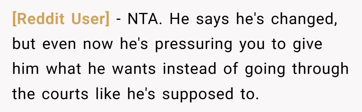 Abusive Ex Demands Unsupervised Visits After Anger Management Therapy Graduation, Mom Says No Abusive Ex Demands Unsupervised Visits After Anger Management Therapy Graduation, Mom Says No