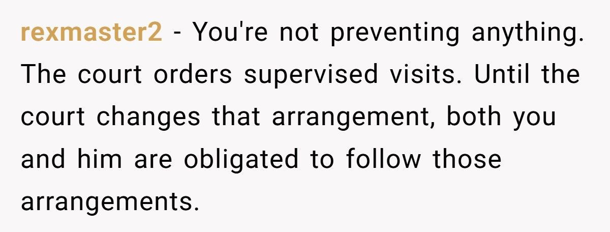 Abusive Ex Demands Unsupervised Visits After Anger Management Therapy Graduation, Mom Says No Abusive Ex Demands Unsupervised Visits After Anger Management Therapy Graduation, Mom Says No