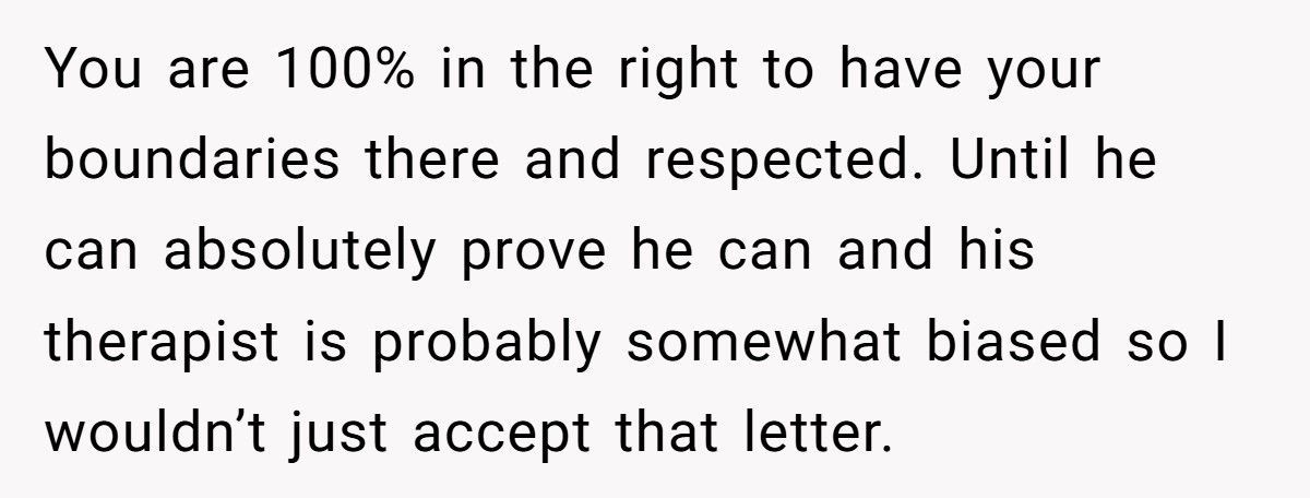 Abusive Ex Demands Unsupervised Visits After Anger Management Therapy Graduation, Mom Says No Abusive Ex Demands Unsupervised Visits After Anger Management Therapy Graduation, Mom Says No