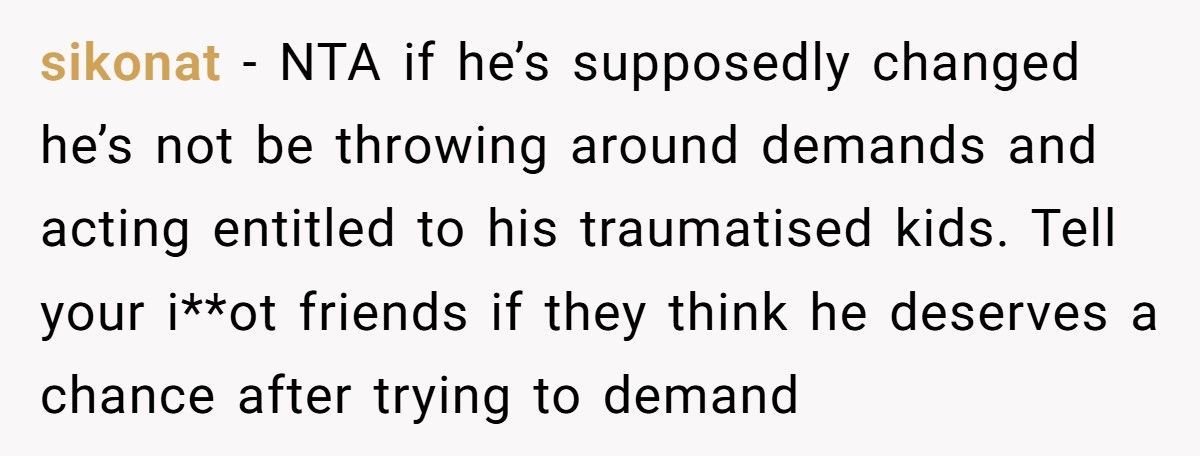Abusive Ex Demands Unsupervised Visits After Anger Management Therapy Graduation, Mom Says No Abusive Ex Demands Unsupervised Visits After Anger Management Therapy Graduation, Mom Says No