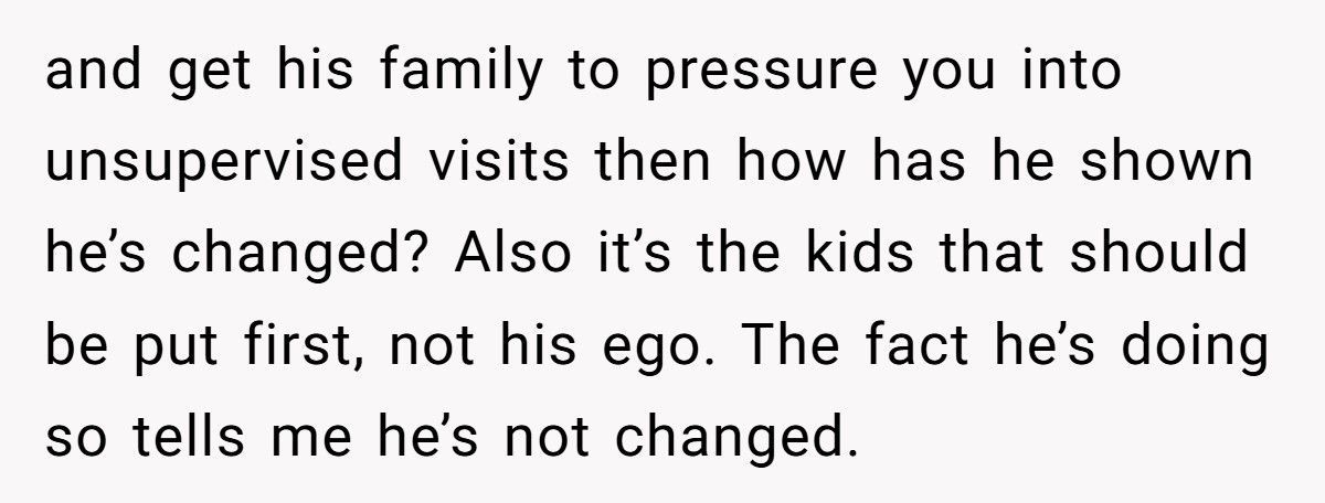 Abusive Ex Demands Unsupervised Visits After Anger Management Therapy Graduation, Mom Says No Abusive Ex Demands Unsupervised Visits After Anger Management Therapy Graduation, Mom Says No
