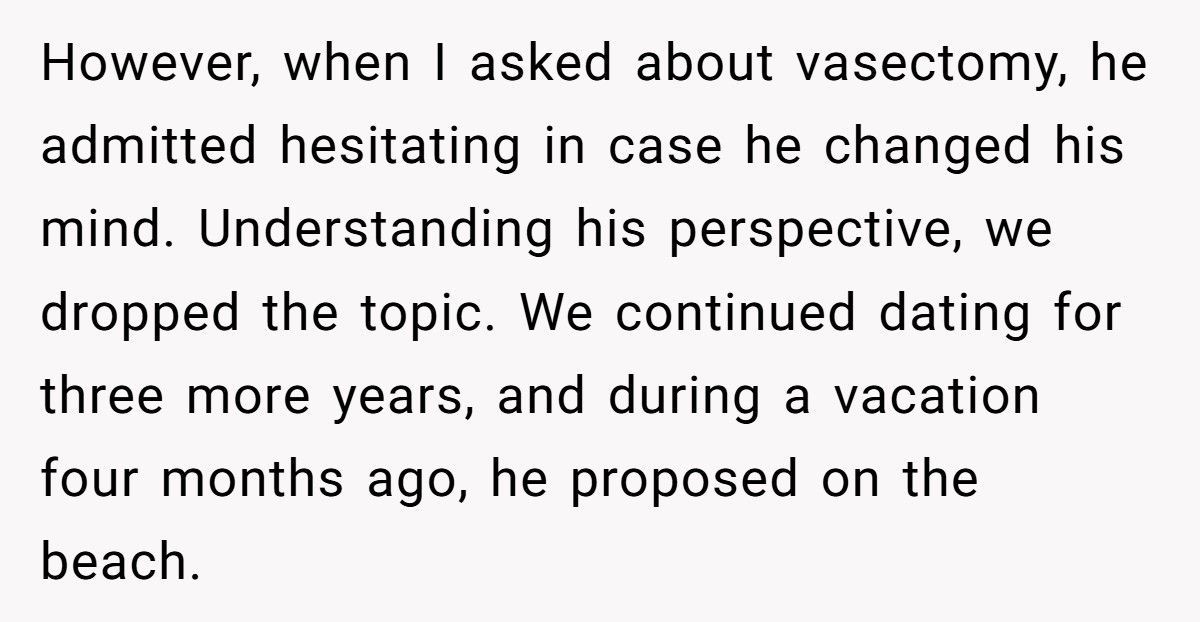 Woman Considers Canceling Wedding After Fiancé Pretends They’ll Have Kids To Please His Family