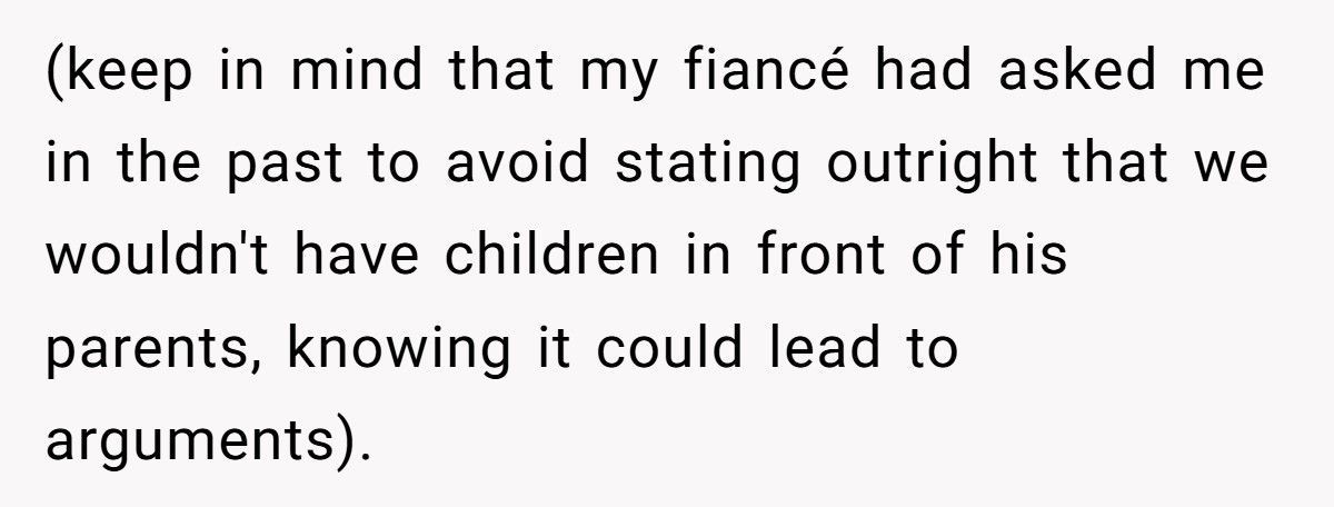 Woman Considers Canceling Wedding After Fiancé Pretends They’ll Have Kids To Please His Family