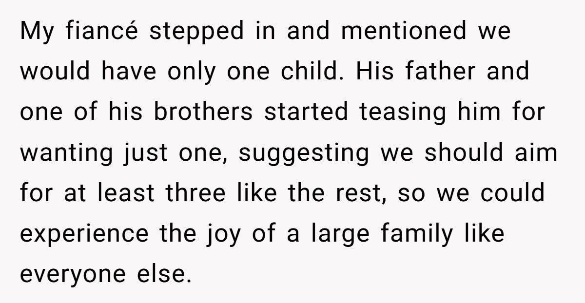 Woman Considers Canceling Wedding After Fiancé Pretends They’ll Have Kids To Please His Family