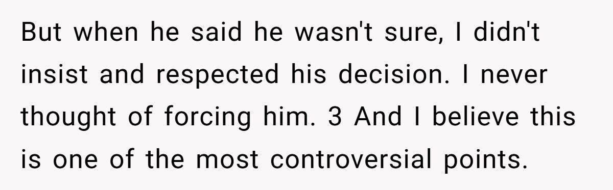 Woman Considers Canceling Wedding After Fiancé Pretends They’ll Have Kids To Please His Family