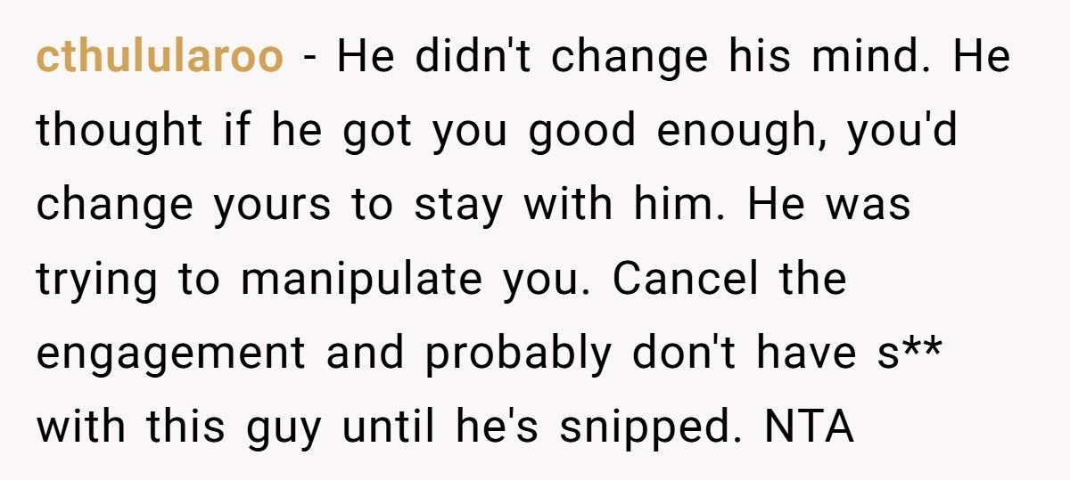 Woman Considers Canceling Wedding After Fiancé Pretends They’ll Have Kids To Please His Family