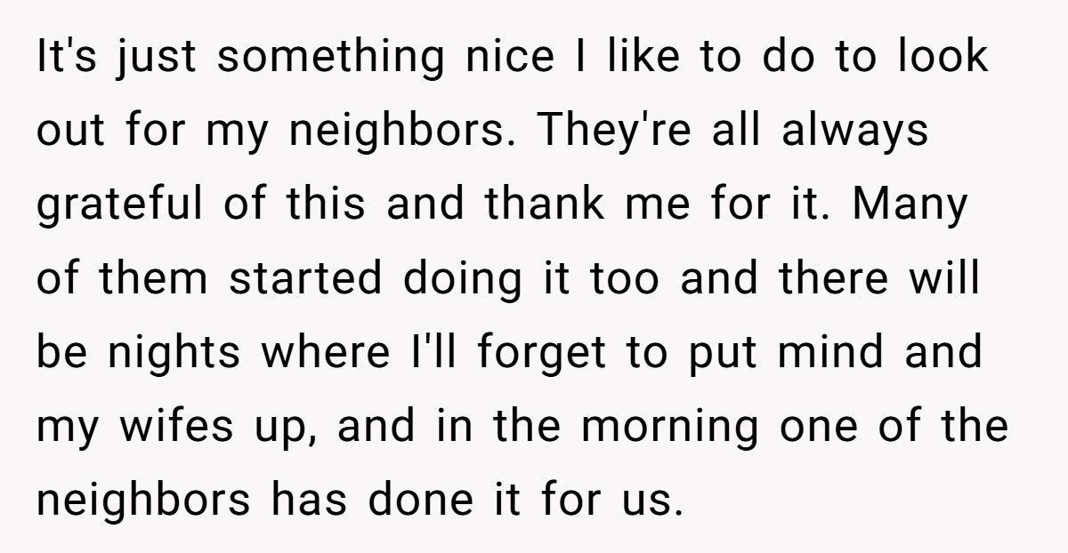 Neighbor Refuses To Help Family After They Screamed At Him For “Touching Their Truck”