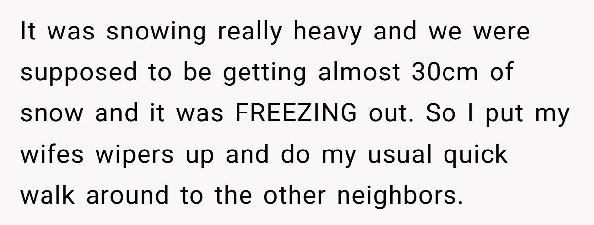 Neighbor Refuses To Help Family After They Screamed At Him For “Touching Their Truck”