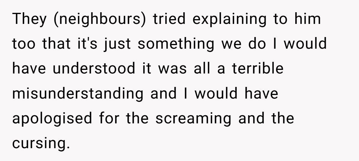 Neighbor Refuses To Help Family After They Screamed At Him For “Touching Their Truck”