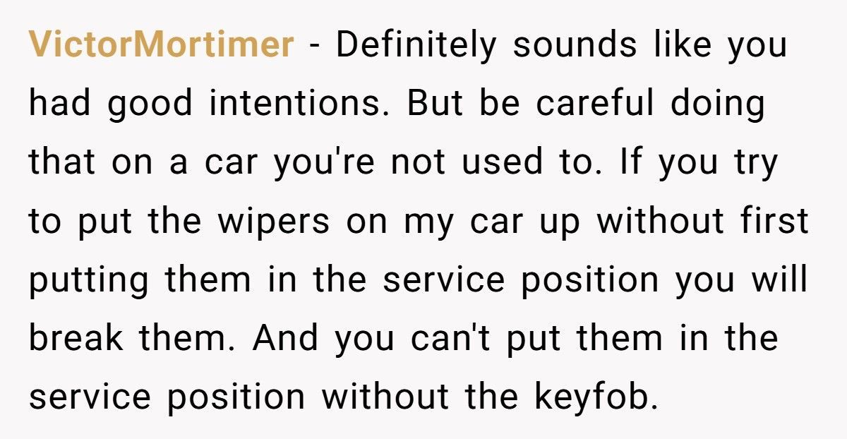 Neighbor Refuses To Help Family After They Screamed At Him For “Touching Their Truck”