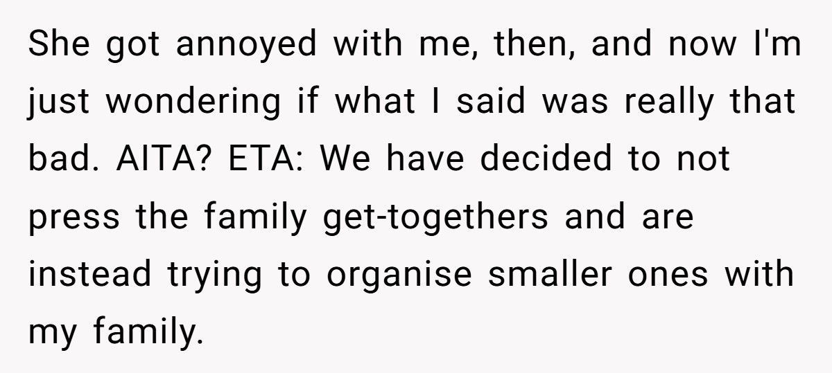 Sister-In-Law Calls Out Brother-In-Law For Bringing McDonald’s For His Son Only