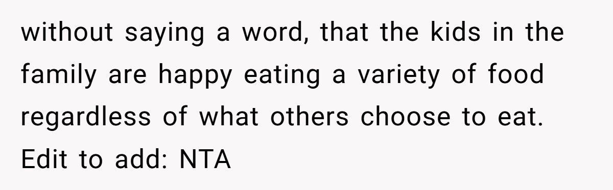 Sister-In-Law Calls Out Brother-In-Law For Bringing McDonald’s For His Son Only