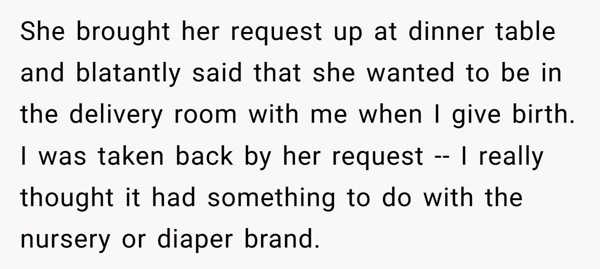 Pregnant Woman Refuses MIL Delivery Room Access, Her Husband Says He Won’t Be There Either