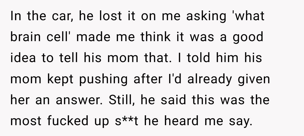 Pregnant Woman Refuses MIL Delivery Room Access, Her Husband Says He Won’t Be There Either