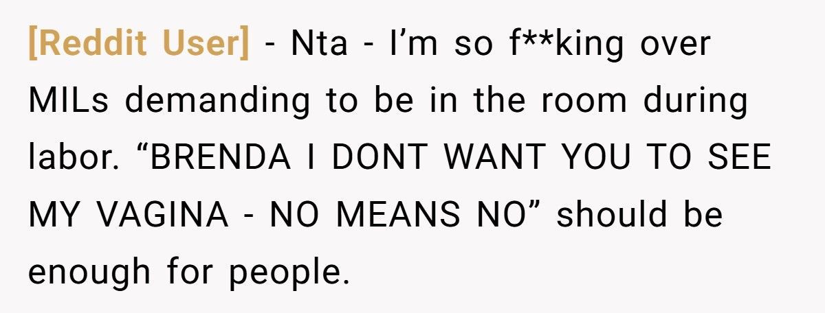 Pregnant Woman Refuses MIL Delivery Room Access, Her Husband Says He Won’t Be There Either