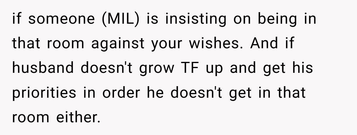 Pregnant Woman Refuses MIL Delivery Room Access, Her Husband Says He Won’t Be There Either