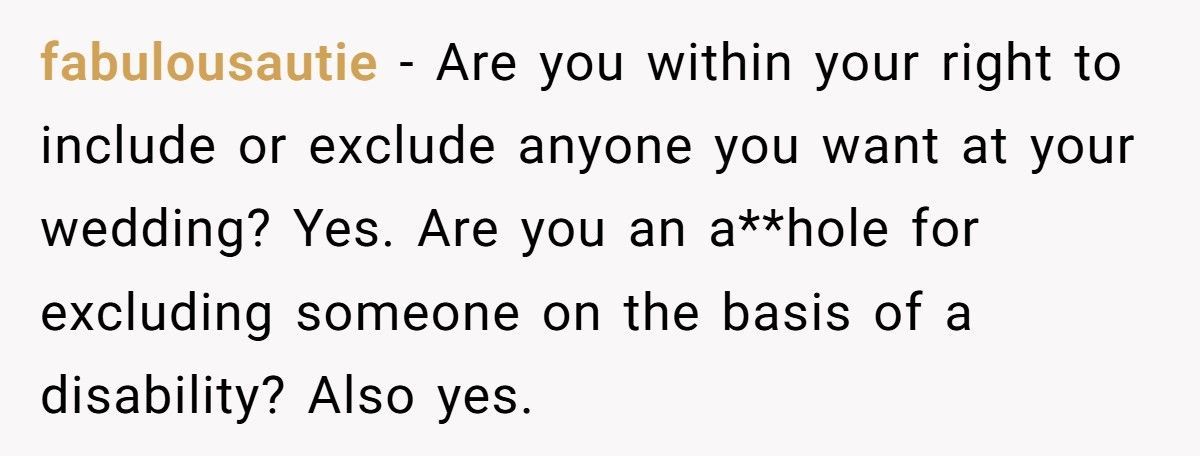 Bride Refuses Cousin’s Service Dog At Wedding, Family Calls Her Out For Ableism