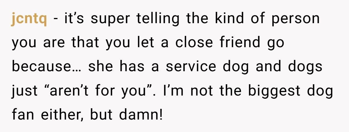 Bride Refuses Cousin’s Service Dog At Wedding, Family Calls Her Out For Ableism