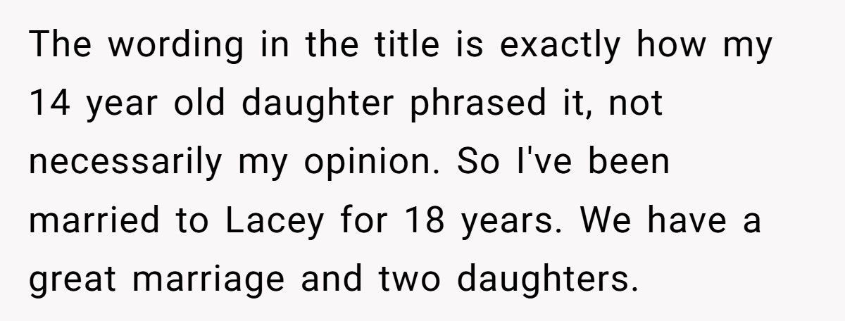 Teen Slams Dad For Babying Mom After Fight With Daughter Over Haircut