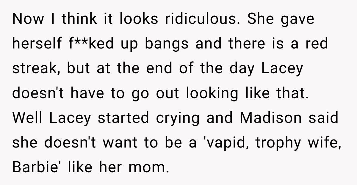 Teen Slams Dad For Babying Mom After Fight With Daughter Over Haircut