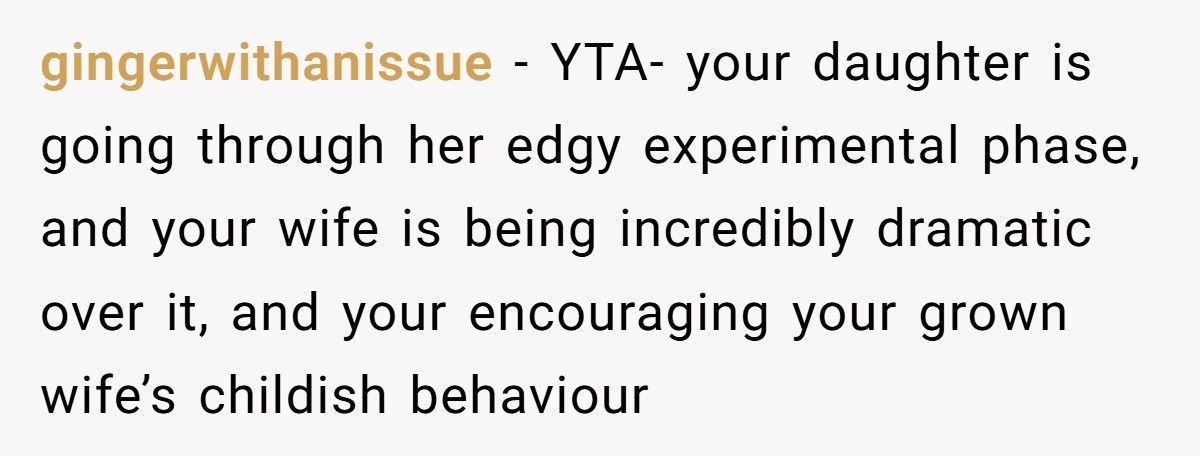 Teen Slams Dad For Babying Mom After Fight With Daughter Over Haircut