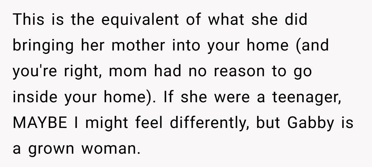 Parent Fires Babysitter After She Lets Her Mom Into The House Without Permission
