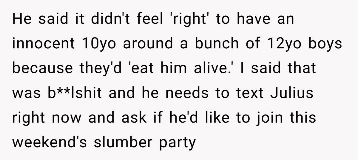 Parent Calls Brother Out For Excluding 10-Year-Old From Cousin’s Sleepover, Then Drags Grandma Into The Drama