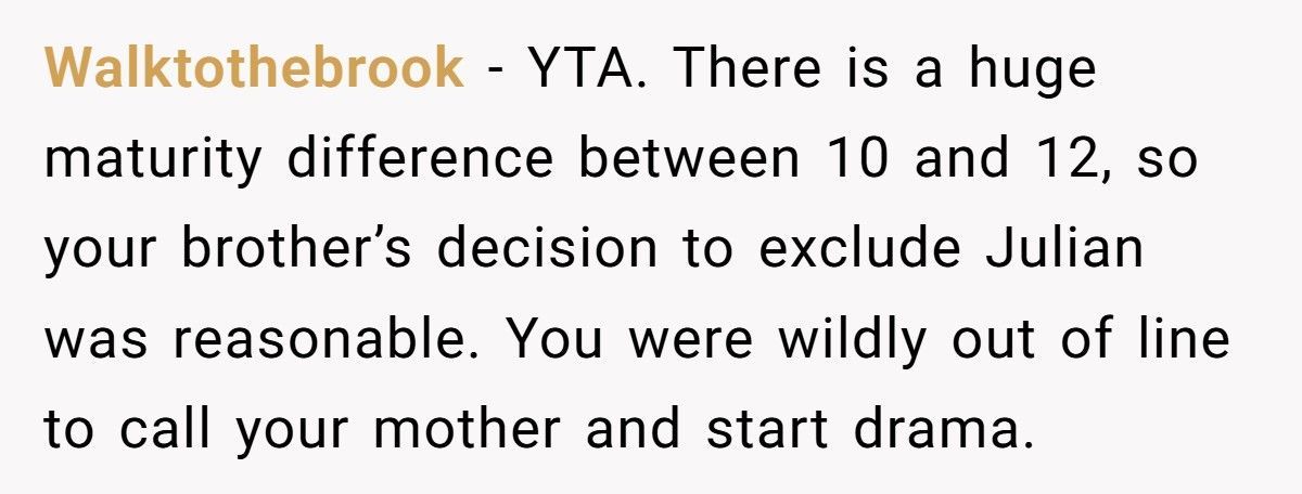 Parent Calls Brother Out For Excluding 10-Year-Old From Cousin’s Sleepover, Then Drags Grandma Into The Drama