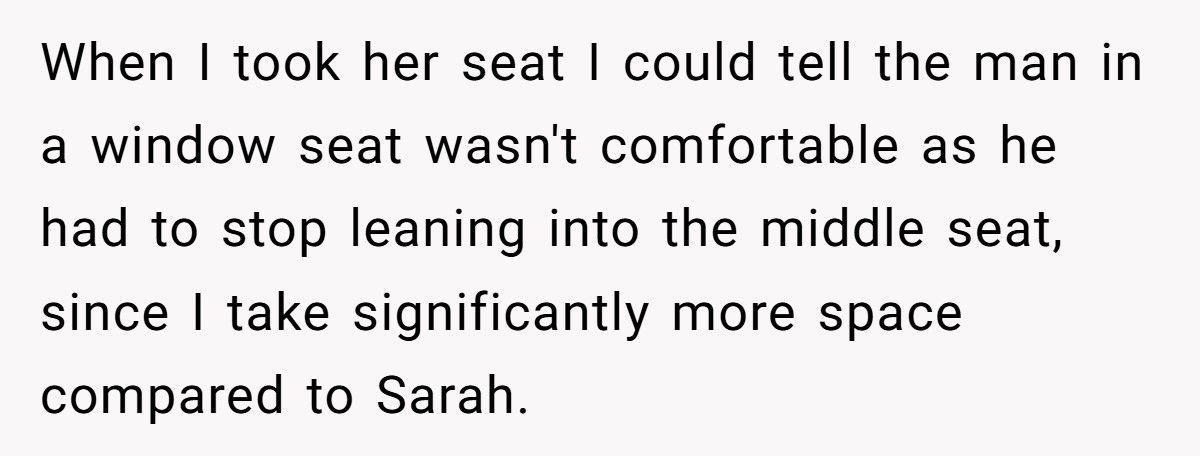 Man Tells Overweight Passenger To Buy Two Seats After Refusing To Swap His Sleeping Fiancée’s Spot On Flight