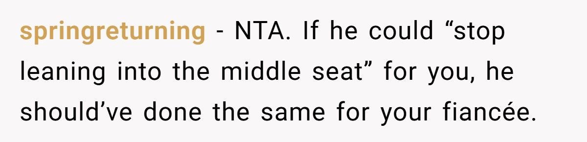 Man Tells Overweight Passenger To Buy Two Seats After Refusing To Swap His Sleeping Fiancée’s Spot On Flight