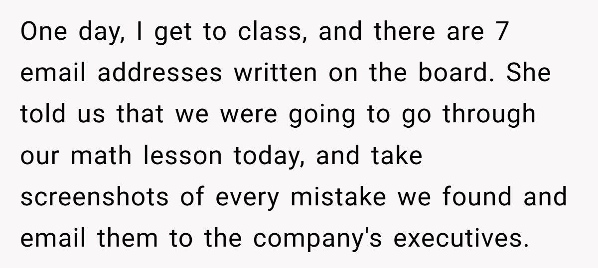 Eighth Grade Math Teacher Destroys A Software Company Using Nothing But Kids, Emails, And Gummy Bears