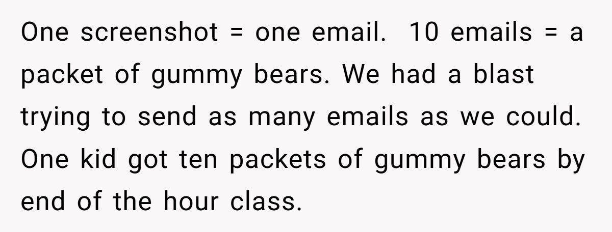 Eighth Grade Math Teacher Destroys A Software Company Using Nothing But Kids, Emails, And Gummy Bears