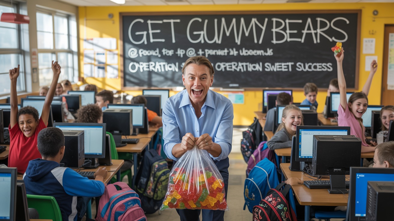 Eighth Grade Math Teacher Destroys A Software Company Using Nothing But Kids, Emails, And Gummy Bears