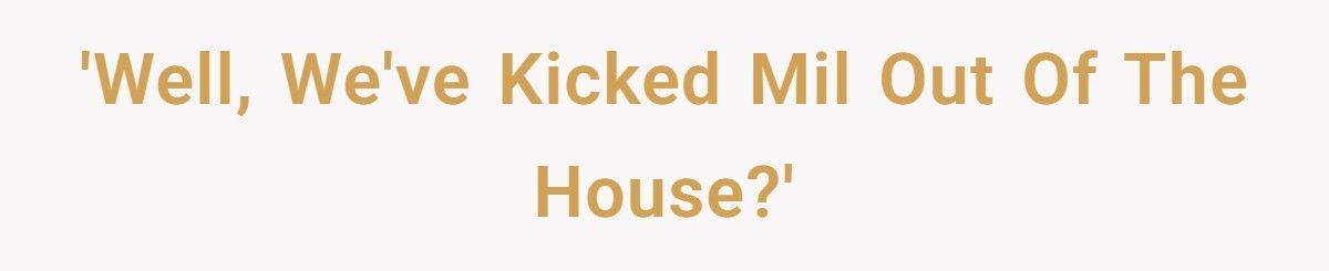 Couple Kick MIL Out Of The House After She Hid Her Stimulus Check And Trashed Their Groceries Couple Kick MIL Out Of The House After She Hid Her Stimulus Check And Trashed Their Groceries