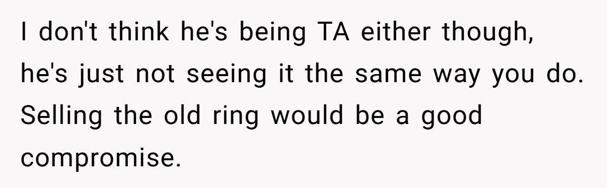 Fiancée Refuses “Recycled” Engagement Ring After Learning It Was Bought For His Ex