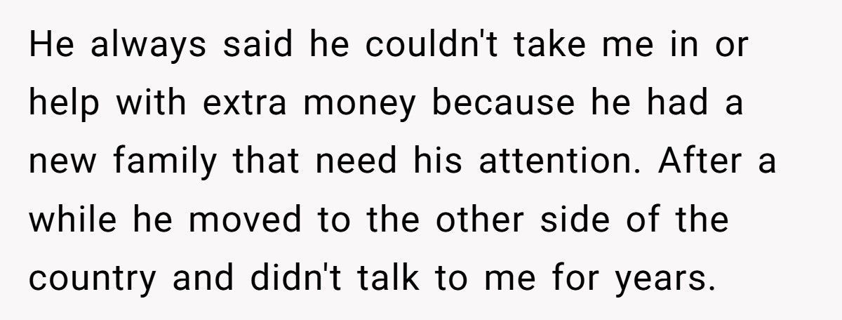 Dad Who Refused To Help Years Ago Now Wants His Daughter To Pay For His Kid
