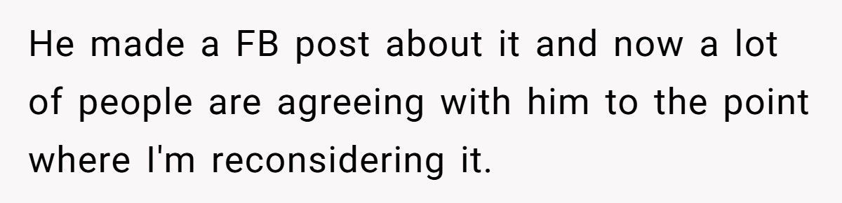 Dad Who Refused To Help Years Ago Now Wants His Daughter To Pay For His Kid