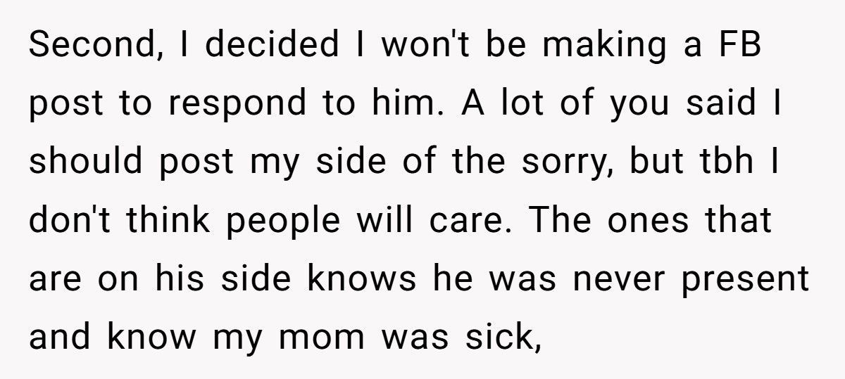 Dad Who Refused To Help Years Ago Now Wants His Daughter To Pay For His Kid