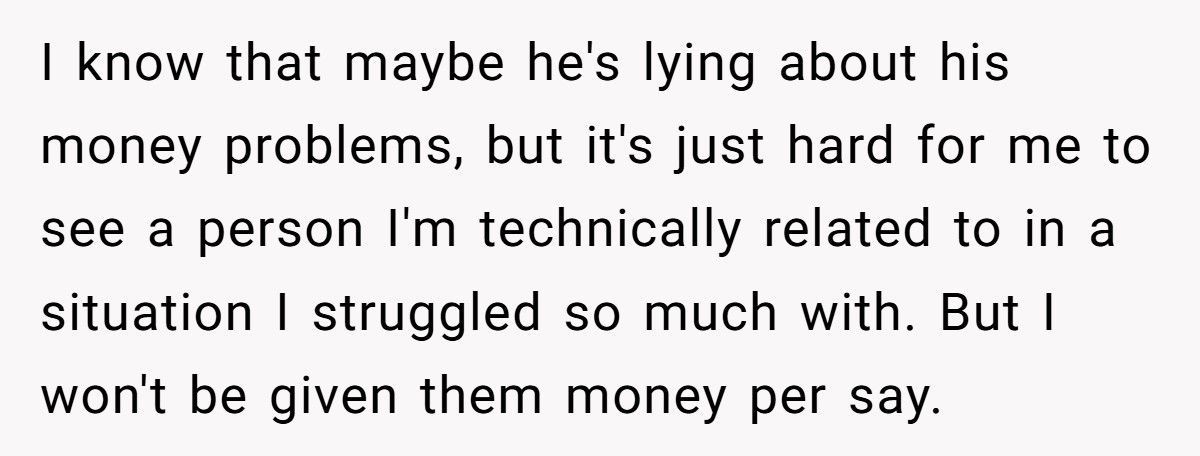 Dad Who Refused To Help Years Ago Now Wants His Daughter To Pay For His Kid