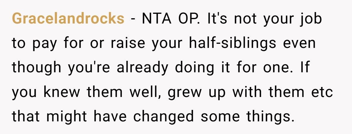 Dad Who Refused To Help Years Ago Now Wants His Daughter To Pay For His Kid