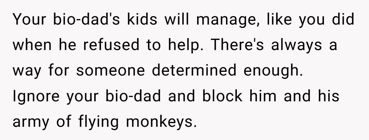Dad Who Refused To Help Years Ago Now Wants His Daughter To Pay For His Kid